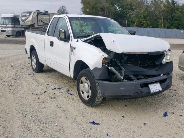 1FTRF12228KC49801 - 2008 FORD F150 WHITE photo 1