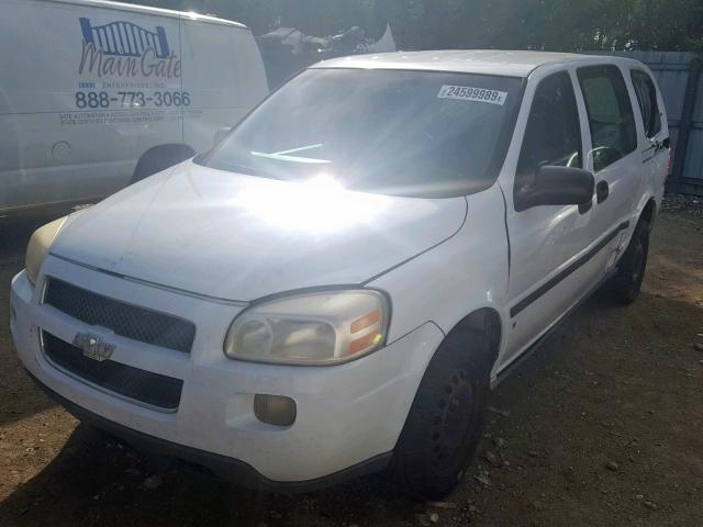 1GBDV13LX6D188806 - 2006 CHEVROLET UPLANDER I WHITE photo 2