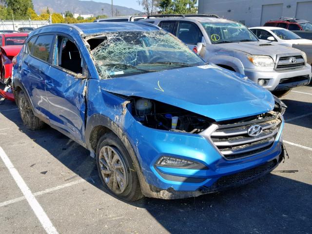 KM8J33A49HU349558 - 2017 HYUNDAI TUCSON LIM BLUE photo 1