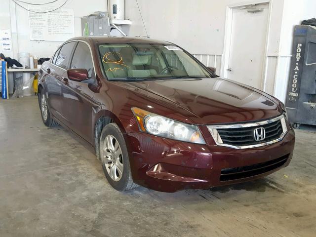 JHMCP26498C037393 - 2008 HONDA ACCORD LXP PURPLE photo 1