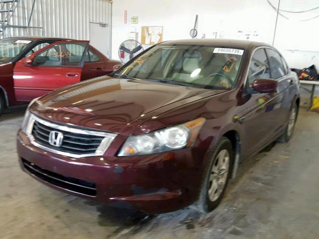 JHMCP26498C037393 - 2008 HONDA ACCORD LXP PURPLE photo 2