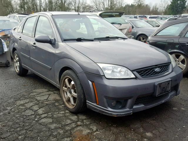 1FAFP38Z57W230284 - 2007 FORD FOCUS ST GRAY photo 1