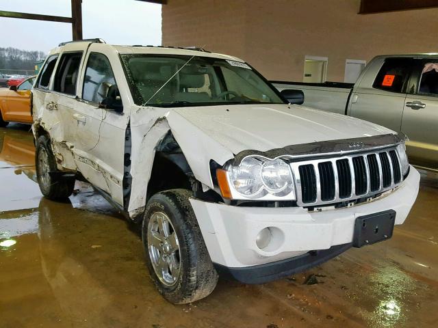 1J8HR58245C552577 - 2005 JEEP GRAND CHER WHITE photo 1