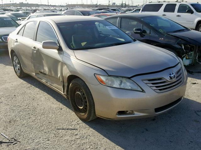 4T1BE46K57U056878 - 2007 TOYOTA CAMRY NEW GOLD photo 1