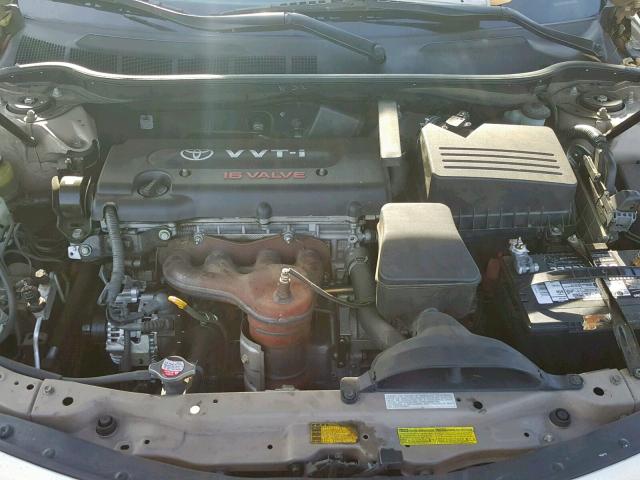 4T1BE46K57U056878 - 2007 TOYOTA CAMRY NEW GOLD photo 7