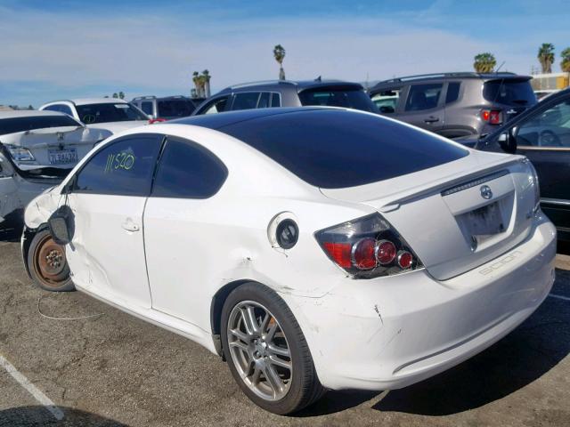 JTKDE3B72A0319991 - 2010 TOYOTA SCION TC WHITE photo 3