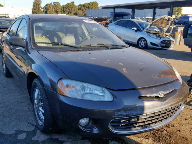 1C3EL56U31N559541 - 2001 CHRYSLER SEBRING LX BROWN photo 1