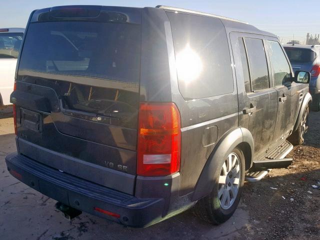 SALAA25485A302266 - 2005 LAND ROVER LR3 BLACK photo 4