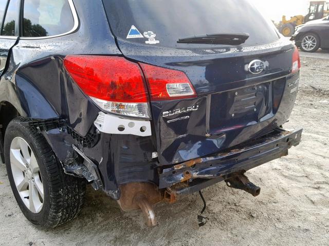 4S4BRBKC3D3215633 - 2013 SUBARU OUTBACK 2. BLUE photo 9