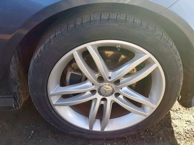 WDDGF4HB4DA855395 - 2013 MERCEDES-BENZ C 250 GRAY photo 9