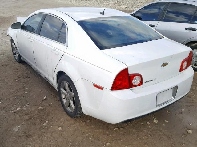 1G1ZC5E16BF332093 - 2011 CHEVROLET MALIBU 1LT 白色 照片 3