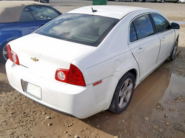1G1ZC5E16BF332093 - 2011 CHEVROLET MALIBU 1LT 白色 照片 4