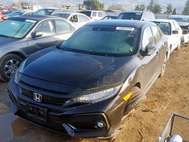 SHHFK7H97JU411266 - 2018 HONDA CIVIC SPOR BLACK photo 2