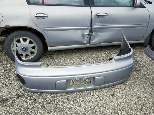 1G1NE52MXX6212294 - 1999 CHEVROLET MALIBU LS Сұр фото 9