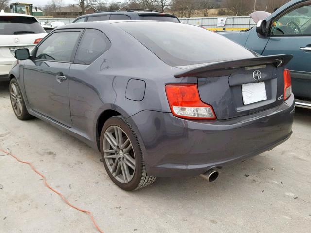 JTKJF5C7XB3020579 - 2011 TOYOTA SCION TC გრაფიტი ფოტო 3