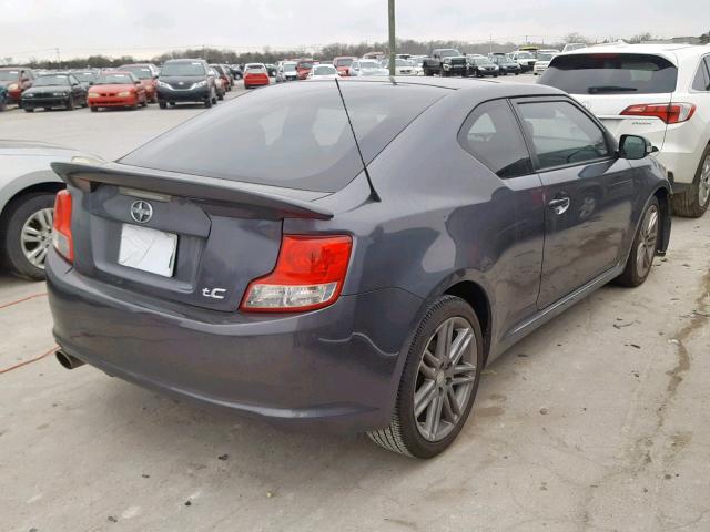 JTKJF5C7XB3020579 - 2011 TOYOTA SCION TC გრაფიტი ფოტო 4