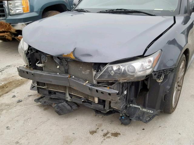 JTKJF5C7XB3020579 - 2011 TOYOTA SCION TC გრაფიტი ფოტო 9