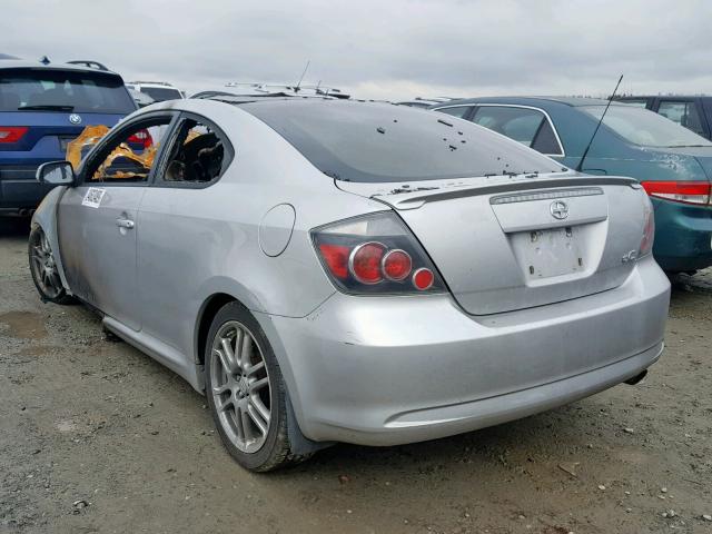 JTKDE167180271134 - 2008 SCION TC SILVER photo 3