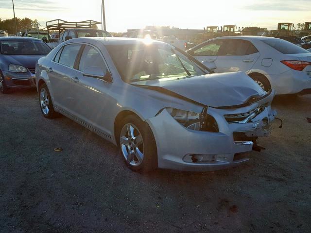 1G1ZH57B79F180486 - 2009 CHEVROLET MALIBU 1LT SILVER photo 1