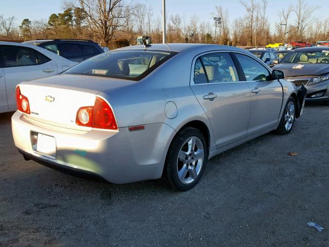 1G1ZH57B79F180486 - 2009 CHEVROLET MALIBU 1LT SILVER photo 4