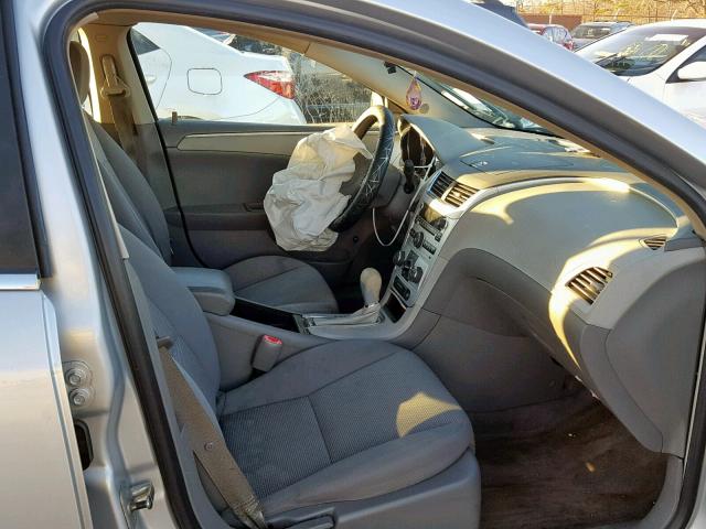 1G1ZH57B79F180486 - 2009 CHEVROLET MALIBU 1LT SILVER photo 5
