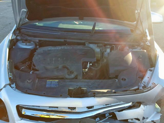 1G1ZH57B79F180486 - 2009 CHEVROLET MALIBU 1LT SILVER photo 7