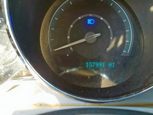 1G1ZH57B79F180486 - 2009 CHEVROLET MALIBU 1LT SILVER photo 8