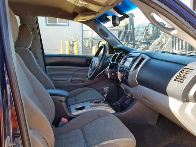 3TMLU4EN3DM113036 - 2013 TOYOTA TACOMA DOU 蓝色 照片 5