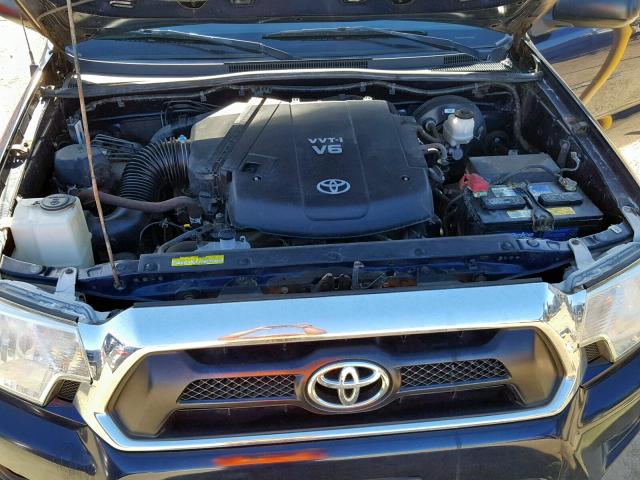 3TMLU4EN3DM113036 - 2013 TOYOTA TACOMA DOU 蓝色 照片 7