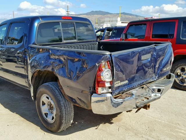 3TMLU4EN3DM113036 - 2013 TOYOTA TACOMA DOU 蓝色 照片 9
