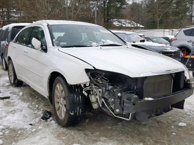 1C3CCBBB5DN714444 - 2013 CHRYSLER 200 TOURIN WHITE photo 1