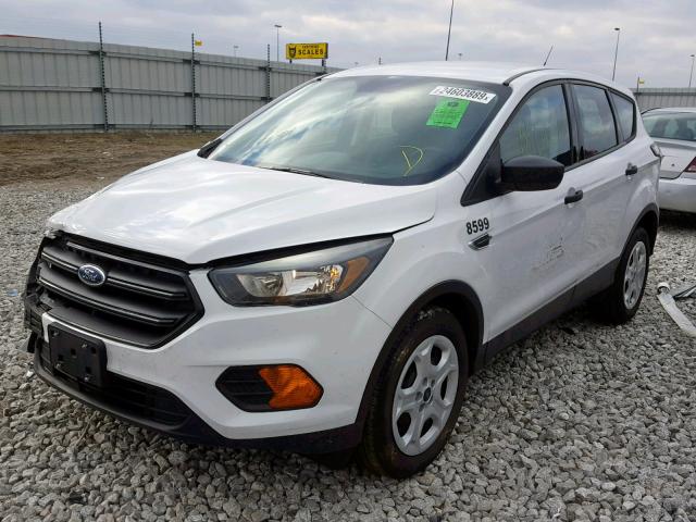 1FMCU0F75JUB08397 - 2018 FORD ESCAPE S WHITE photo 2