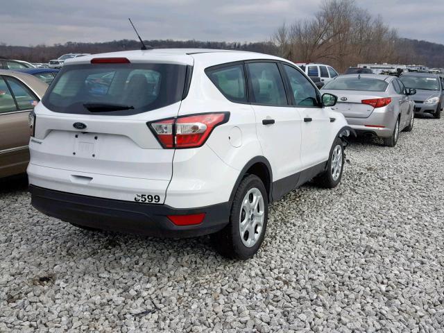 1FMCU0F75JUB08397 - 2018 FORD ESCAPE S WHITE photo 4