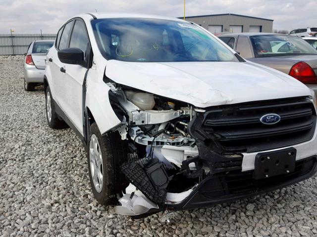 1FMCU0F75JUB08397 - 2018 FORD ESCAPE S WHITE photo 9