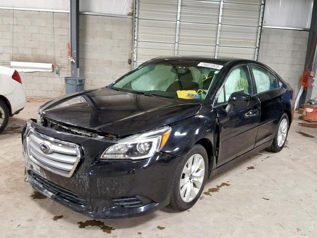 4S3BNAC69G3004086 - 2016 SUBARU LEGACY 2.5 BLACK photo 2