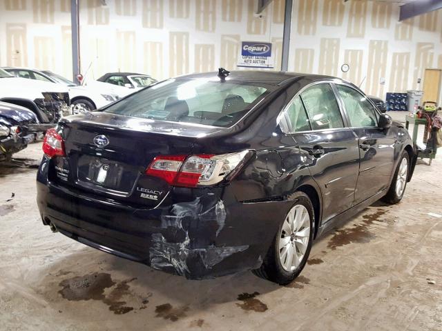 4S3BNAC69G3004086 - 2016 SUBARU LEGACY 2.5 BLACK photo 4