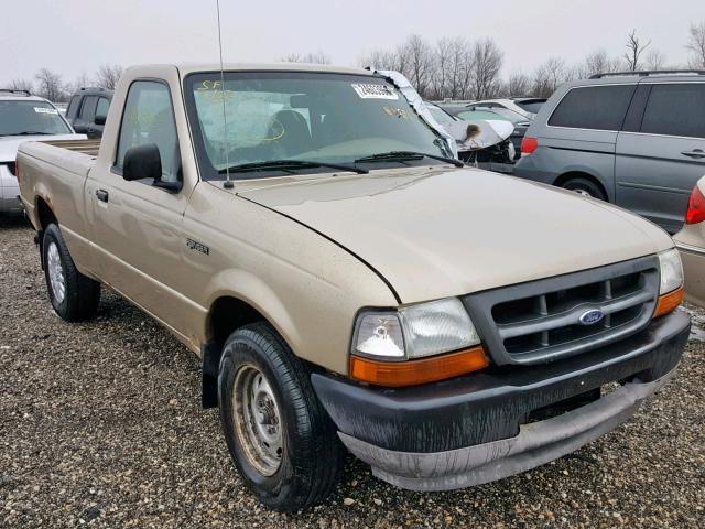 1FTYR10CXYTA23353 - 2000 FORD RANGER GOLD photo 1