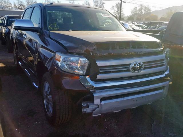 5TFAW5F11EX340532 - 2014 TOYOTA TUNDRA CRE Braun Foto 1