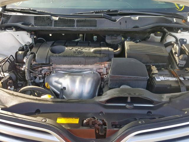 4T3ZA3BB1AU036331 - 2010 TOYOTA VENZA BASE WHITE photo 7