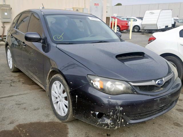 JF1GH74608G802569 - 2008 SUBARU IMPREZA WR GRAY photo 1