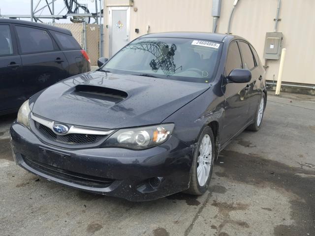 JF1GH74608G802569 - 2008 SUBARU IMPREZA WR GRAY photo 2