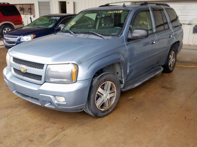 1GNDS13S862305670 - 2006 CHEVROLET TRAILBLAZE BLUE photo 2