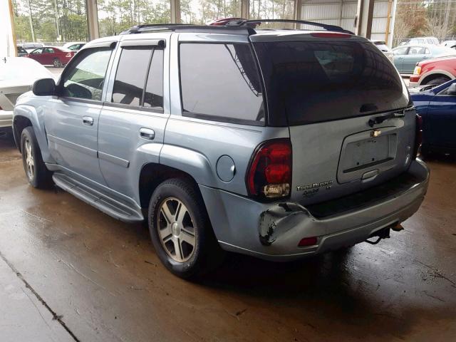 1GNDS13S862305670 - 2006 CHEVROLET TRAILBLAZE BLUE photo 3