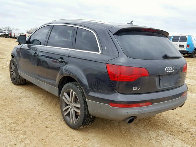 WA1BV74L08D024255 - 2008 AUDI Q7 4.2 QUA BLACK photo 3