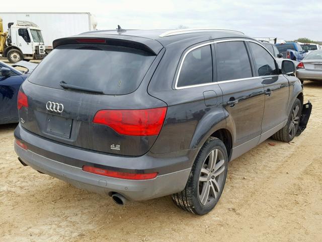 WA1BV74L08D024255 - 2008 AUDI Q7 4.2 QUA BLACK photo 4