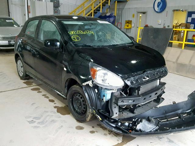 ML32A3HJ3EH026124 - 2014 MITSUBISHI MIRAGE DE BLACK photo 1