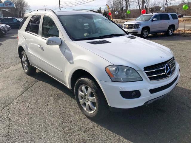 4JGBB22E67A276738 - 2007 MERCEDES-BENZ ML 320 CDI WHITE photo 1