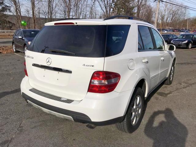 4JGBB22E67A276738 - 2007 MERCEDES-BENZ ML 320 CDI WHITE photo 3