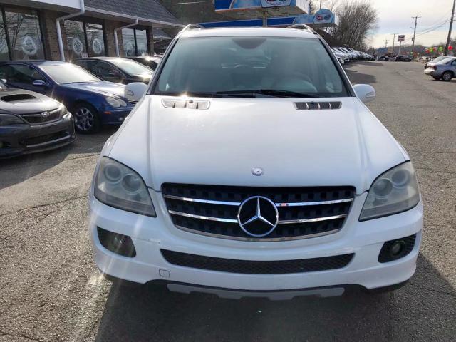 4JGBB22E67A276738 - 2007 MERCEDES-BENZ ML 320 CDI WHITE photo 5