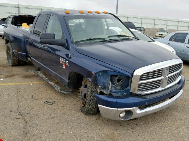 3D7ML48A88G174215 - 2008 DODGE RAM 3500 S BLUE photo 1